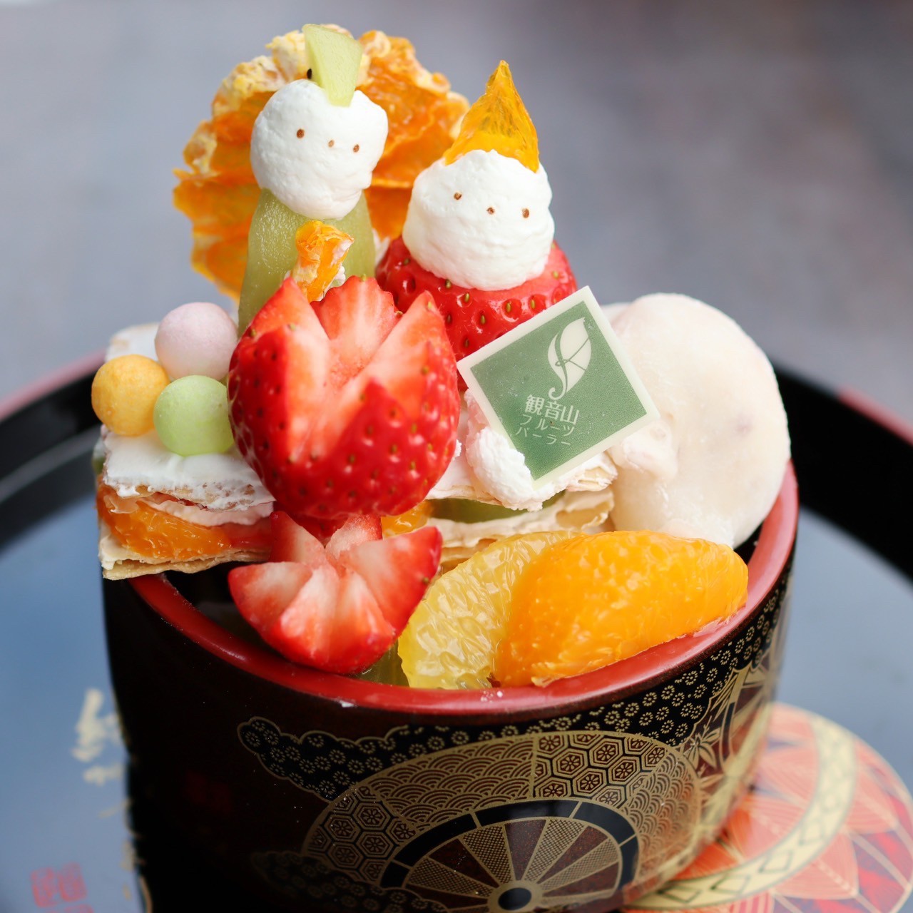 ひな祭りパフェ