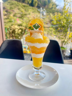 はっさくパフェ