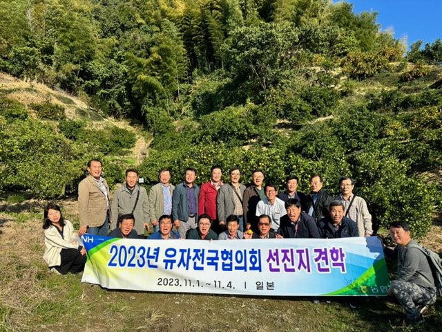 韓国からゆず生産者の皆様