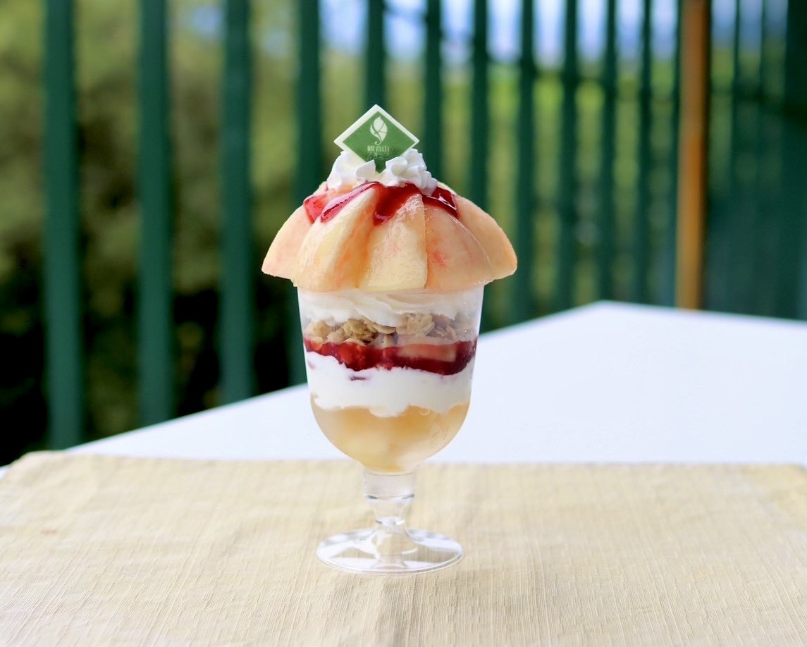 桃キッズパフェ