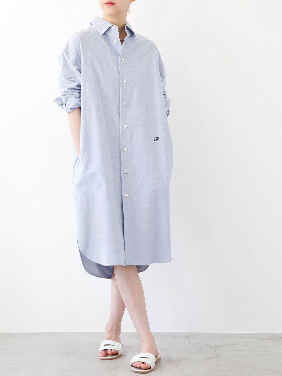 【新品】Madison blue 長袖 シャツワンピース　白 サイズ:01 MADISONBLUE マディソンブルー ホワイト 長袖 シャツワンピース