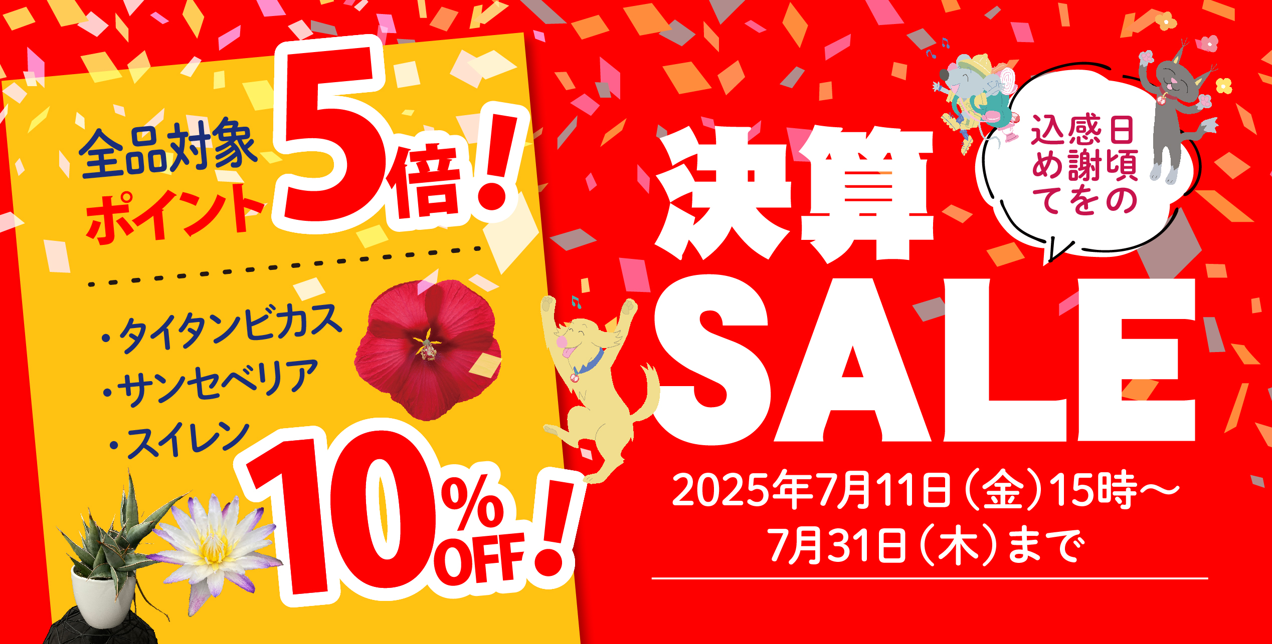 決算セール