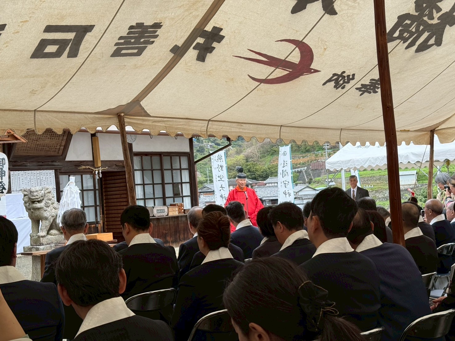 橘本神社 橘本宮司