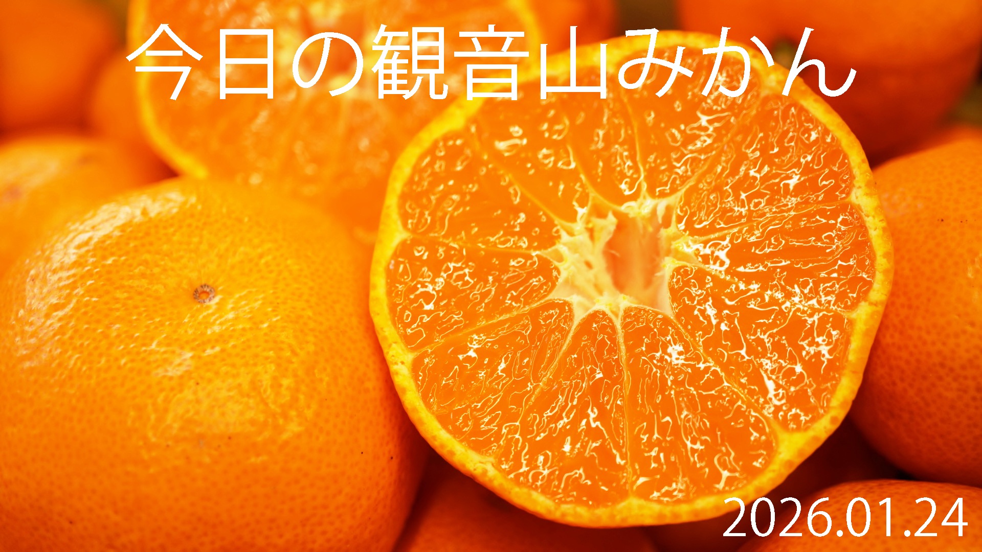 お待たせしました！今年もやります！新春特別100セット限定！（観音山