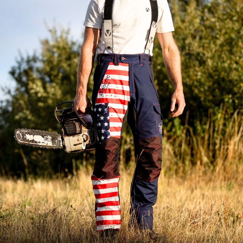 世界250着限定！】Arbortec Vented US Patriot チェンソーパンツ