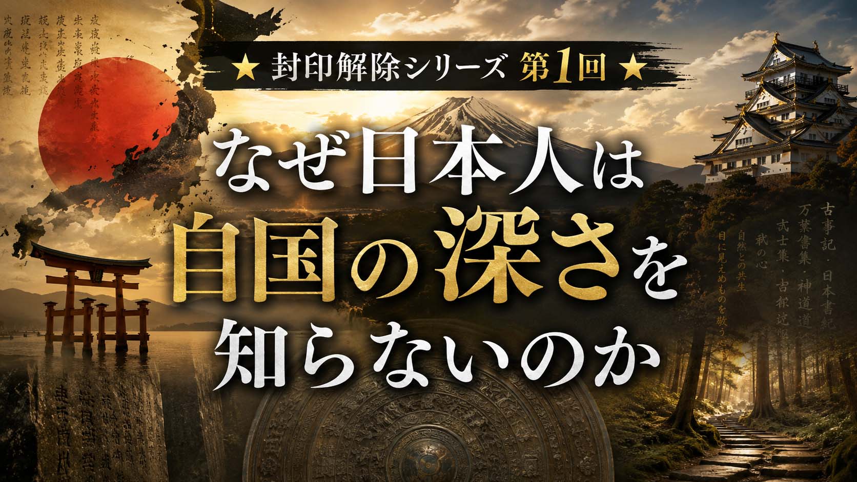 【封印解除シリーズ 第1回】なぜ日本人は自国の深さを知らないのか