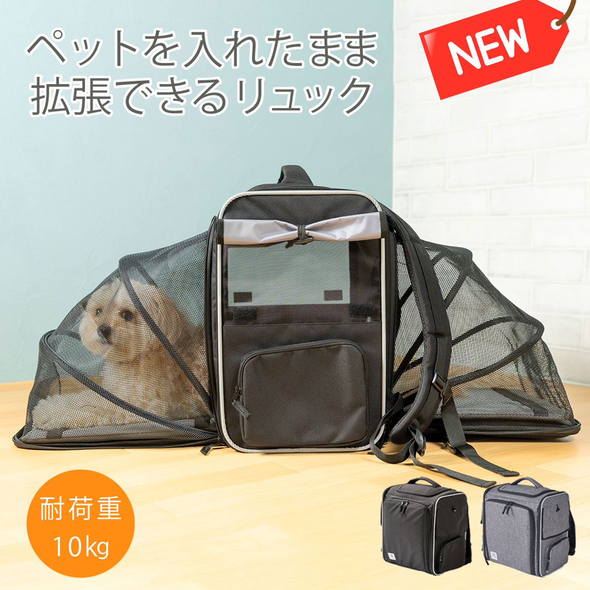 拡張リュック