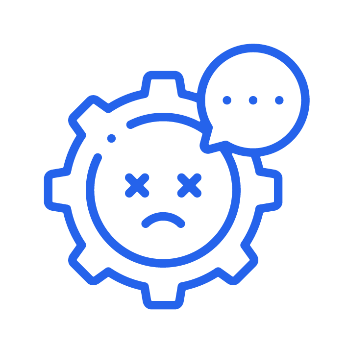 設定で手が止まっている